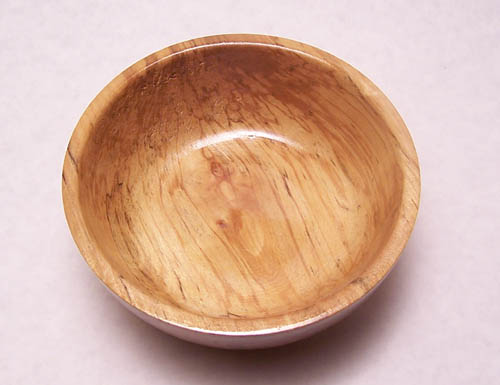 Handmade Birch Wood Bowl - #12