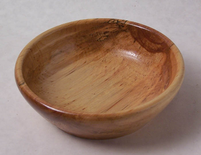 Hand Turned Birch Wood Bowl - #87