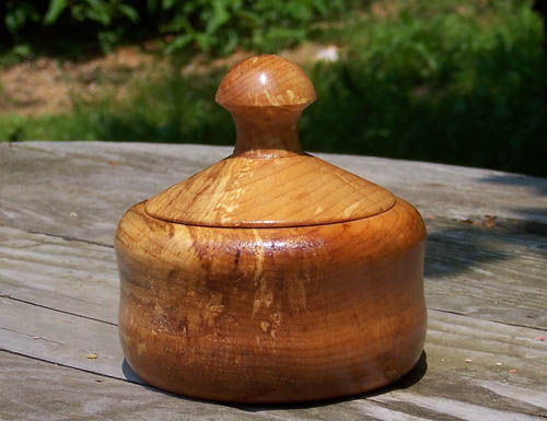 Maple Wood Container - #159