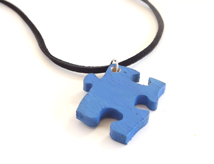 Autism Awareness Charm Necklace